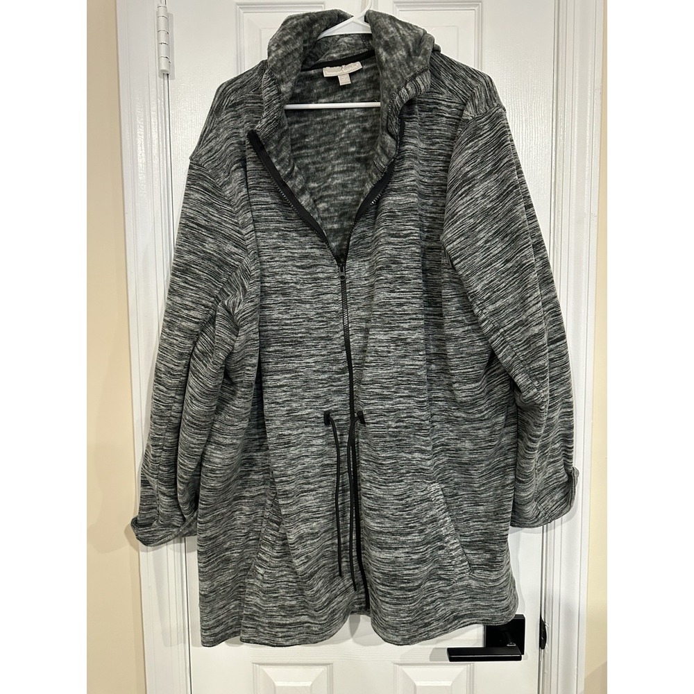 Woman Within 26/28 Gray Sweater 2x